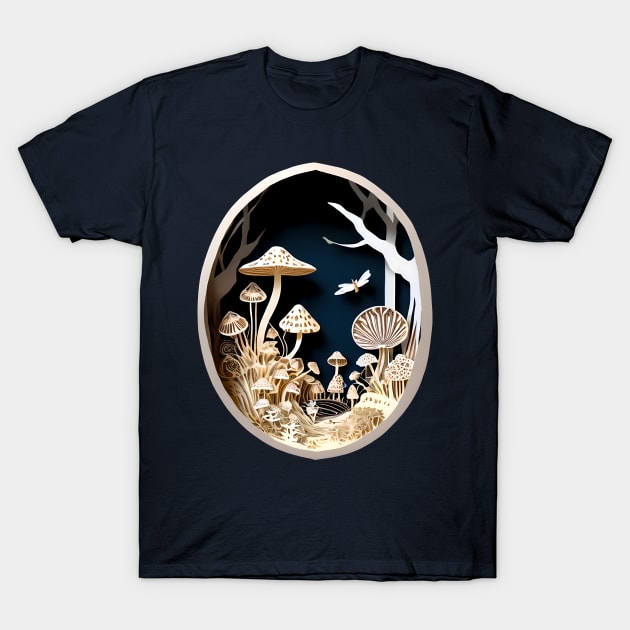 Mushrooms T-Shirt by Jaymz Weiss Designz